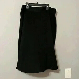 Misook Knee Length Black Skirt Size XLarge
